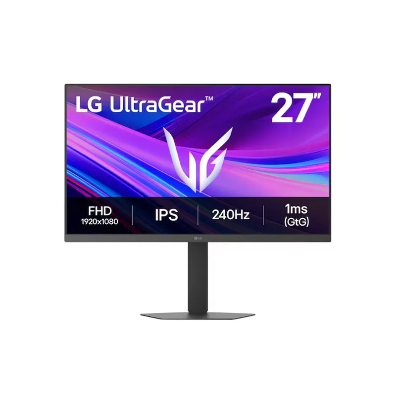 Monitor LG UltraGear G4 27G440A-B 27”, FHD, IPS, 240Hz, HDMIx2, DP, Salida para auriculares