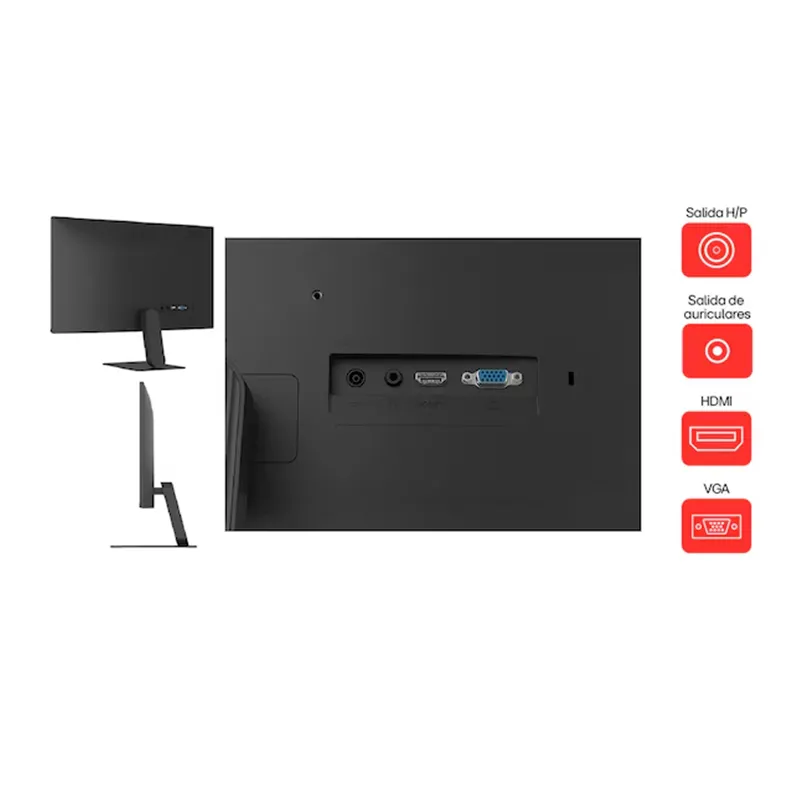 Monitor LG U4 27U411B-B, 27”, FHD, IPS, 144Hz, HDMIx1, Salida_auriculares (3.5mm)