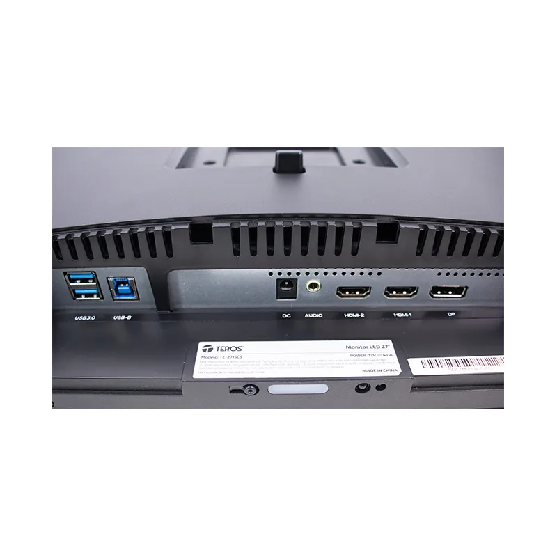 Monitor plano TEROS TE-2715CS, 27" QHD IPS, 100Hz, 1ms, HDMI, DP, Audio out, Parlantes