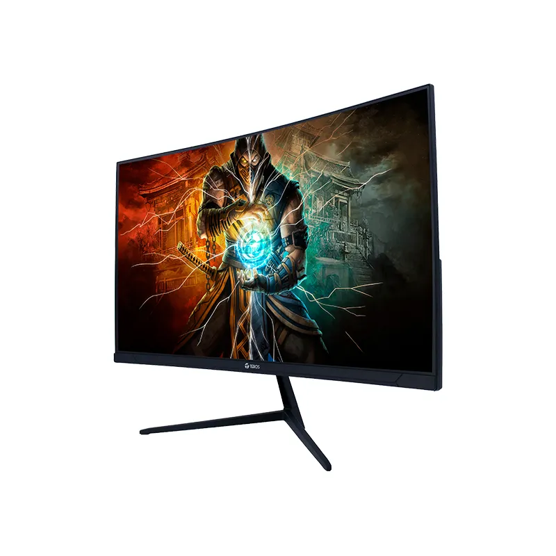 Monitor curvo gaming TEROS TE-2787G, 27" FHD VA, 180Hz, 1ms, HDMI, DP, Audio out