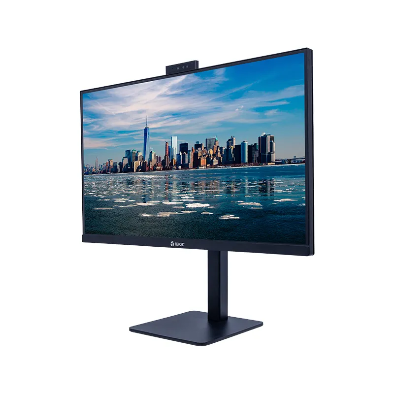Monitor plano TEROS TE-2720CS, 27" QHD IPS, 144Hz, 1ms, HDMI, DP, Cámara, Micrófono