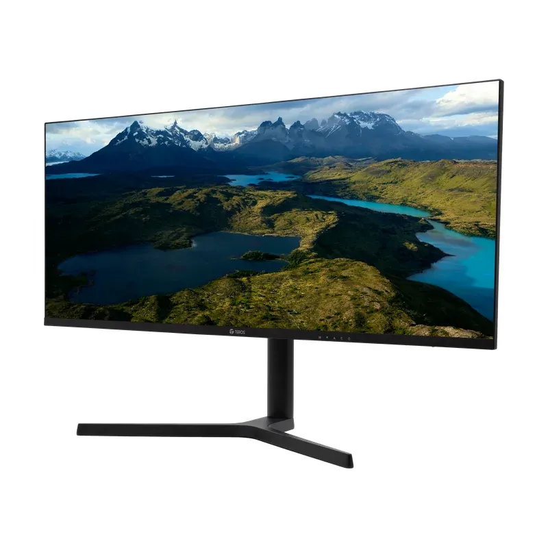 Monitor plano TEROS TE-3413S, 34" WQHD VA, 100Hz, 1ms, HDMI, DP, Audio out