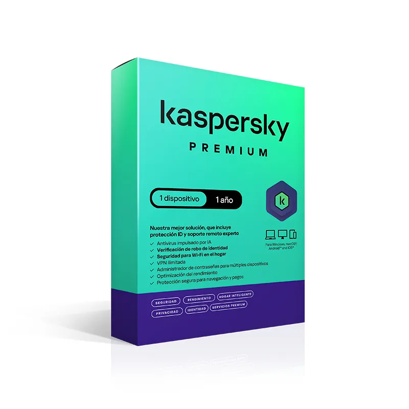 Kaspersky Premium 1 PC 1 año