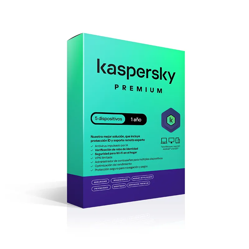 Kaspersky Premium 5 PC 1 año