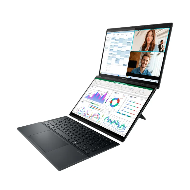 Laptop ASUS Zenbook Duo UX8406CA-QL444W, 14" FHD OLED Touch, Core Ultra 9 285H, 16GB LPDDR5X