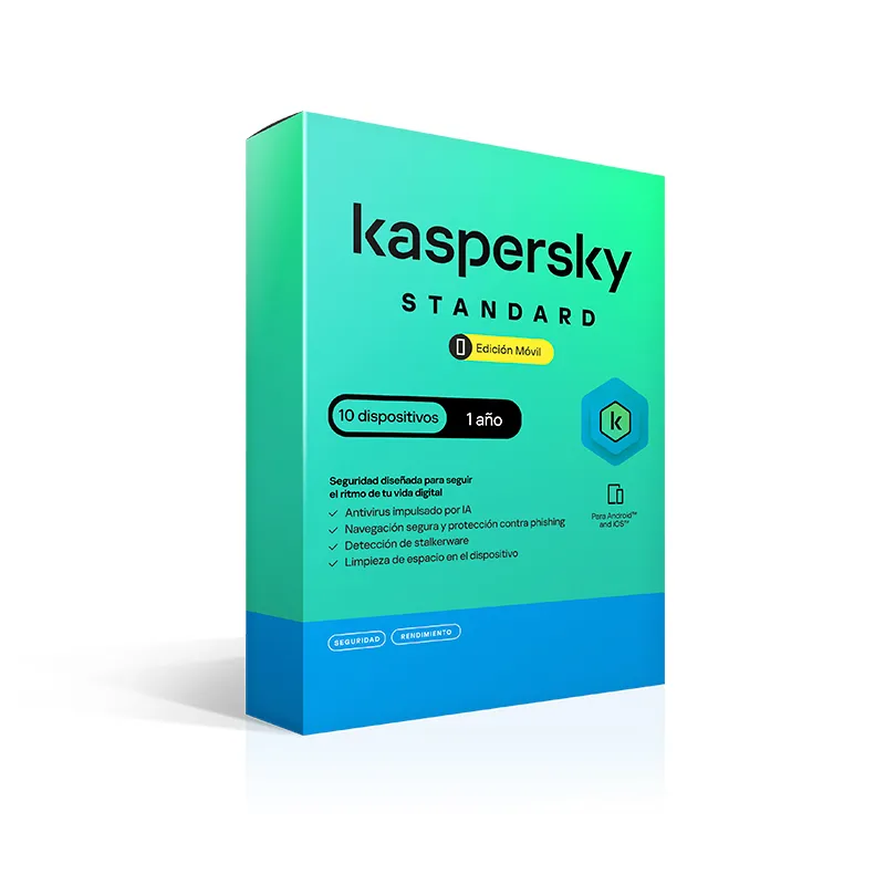 Kaspersky Standar 10 PC 1 año