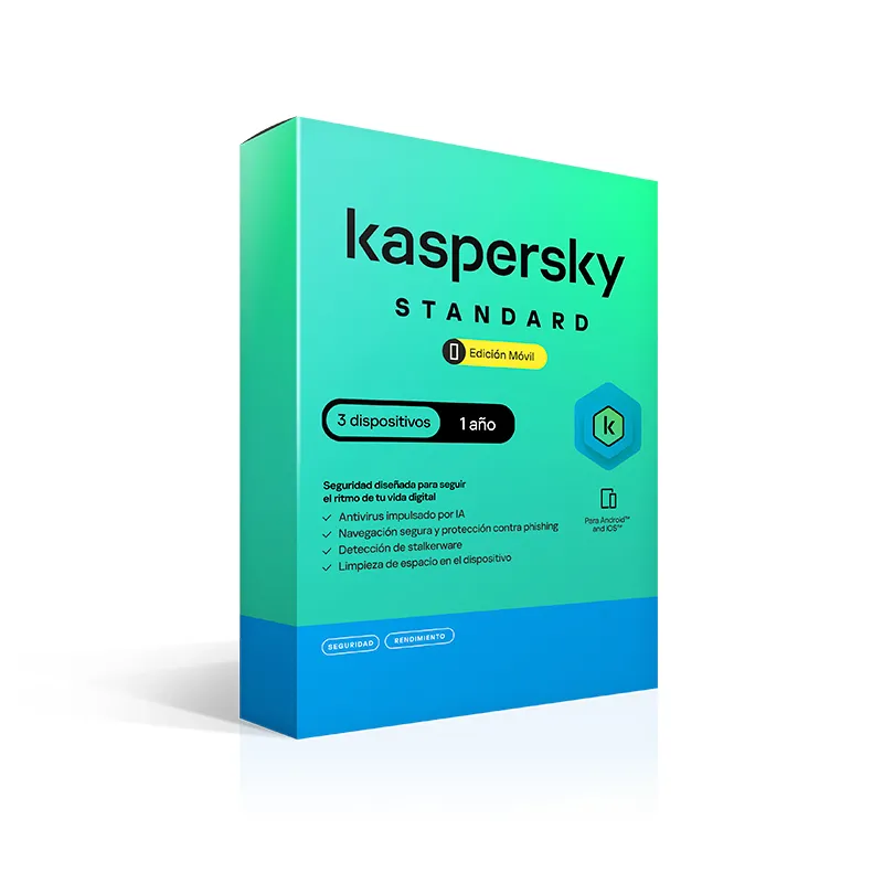 Kaspersky Standar 3 PC 1 año