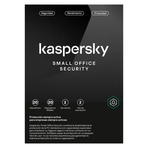 Kaspersky Small Office Security 20 PC 2 años