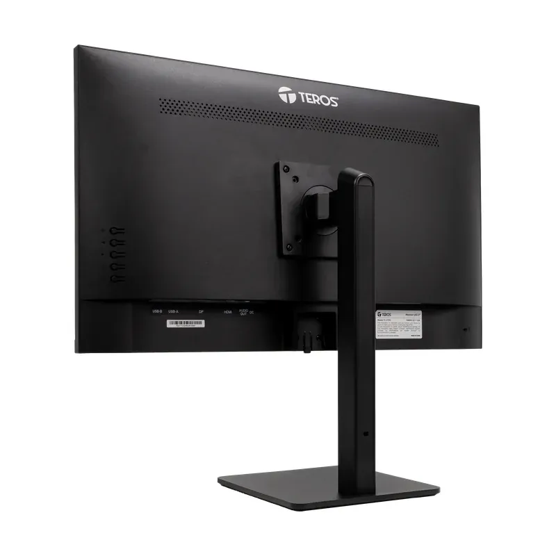Monitor plano TEROS TE-2717CS, 27" FHD IPS, 144Hz, 1ms, HDMI, DP, Audio out, Parlantes