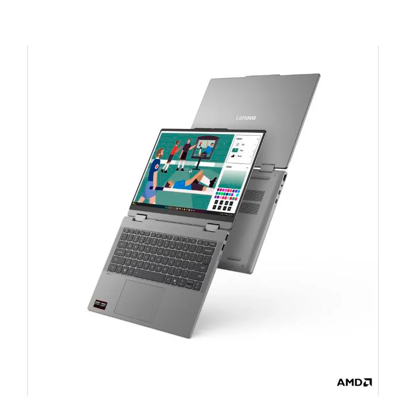 Laptop Lenovo IdeaPad 5 2-in-1, 14" WUXGA IPS, AMD Ryzen 7 250, 16GB DDR5, 512GB SSD M.2