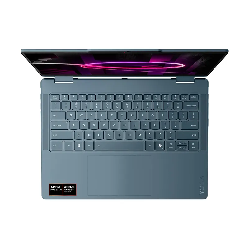Laptop Lenovo Yoga 7 2-in-1 14AGP11, 14" WUXGA OLED, AMD Ryzen AI 7 445, 32GB LPDDR5X