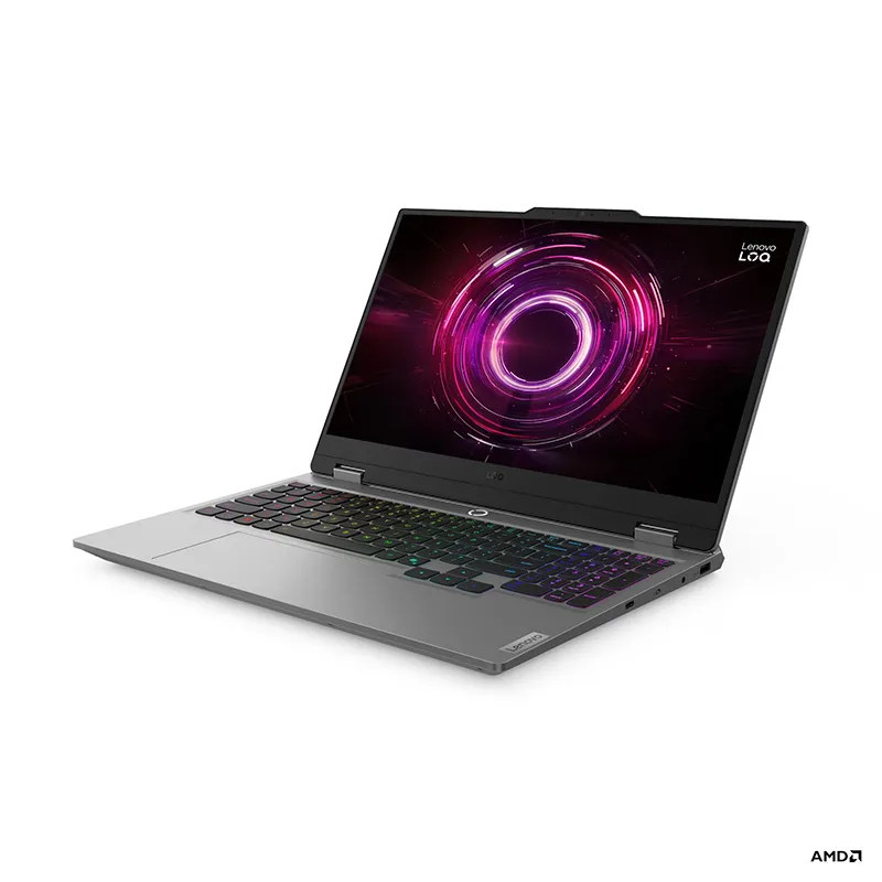 Laptop gamer Lenovo LOQ 15AHP10, 15.6" FHD IPS, AMD Ryzen 7 250, 16GB DDR5