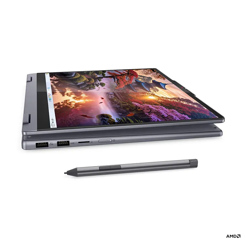 Laptop Lenovo IdeaPad 5 2-in-1 14AKP10, 14" WUXGA IPS, AMD Ryzen AI 7 350, 16GB LPDDR5X