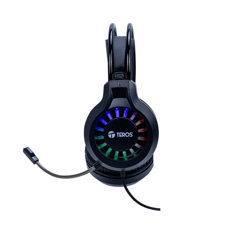 Kit 4 en 1 Teclado + Mouse + Auriculares + Mousepad TEROS TE-5014S