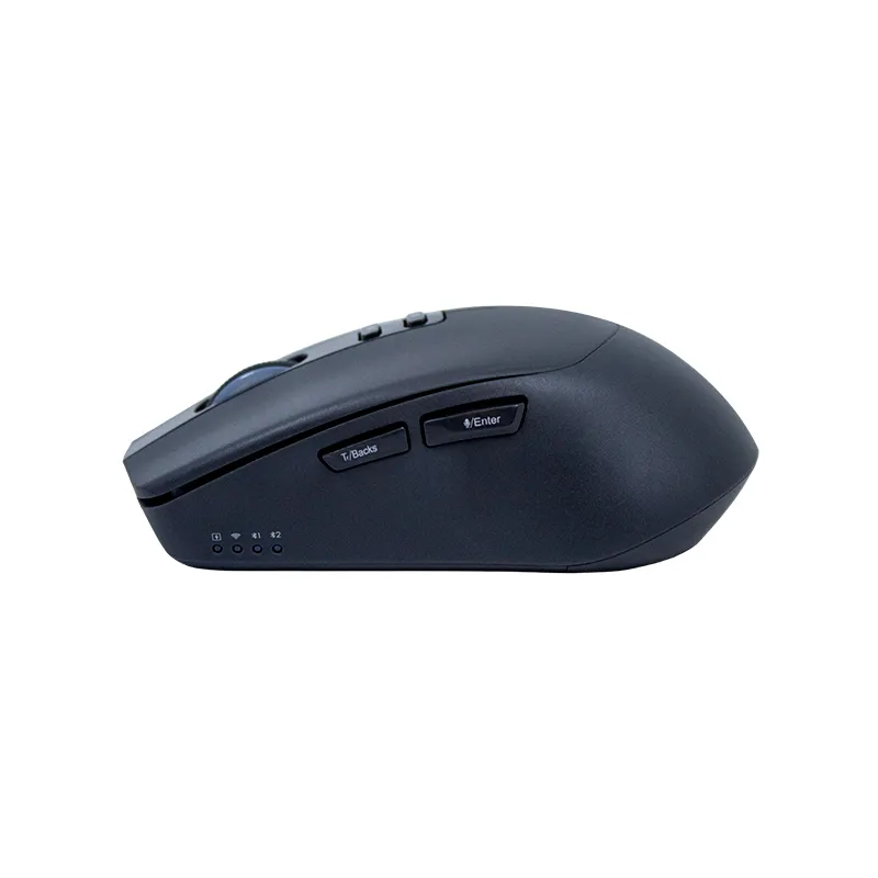 Mouse inalámbrico TEROS TE-1249AI, 3200 DPI, BT, Receptor USB