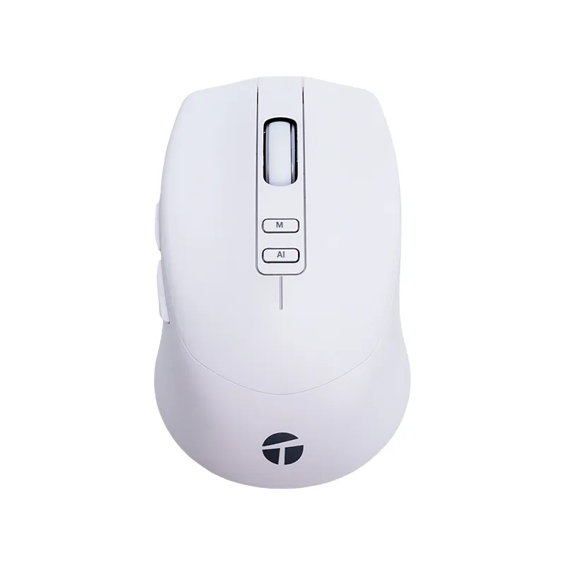 Mouse inalámbrico TEROS TE-1249AI, 3200 DPI, BT, Receptor USB