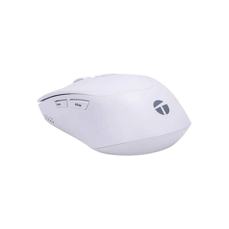Mouse inalámbrico TEROS TE-1249AI, 3200 DPI, BT, Receptor USB