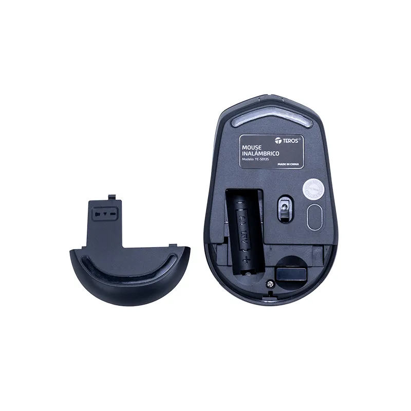 Combo Kit inalámbrico teclado y mouse TEROS TE-5013S, Receptor USB