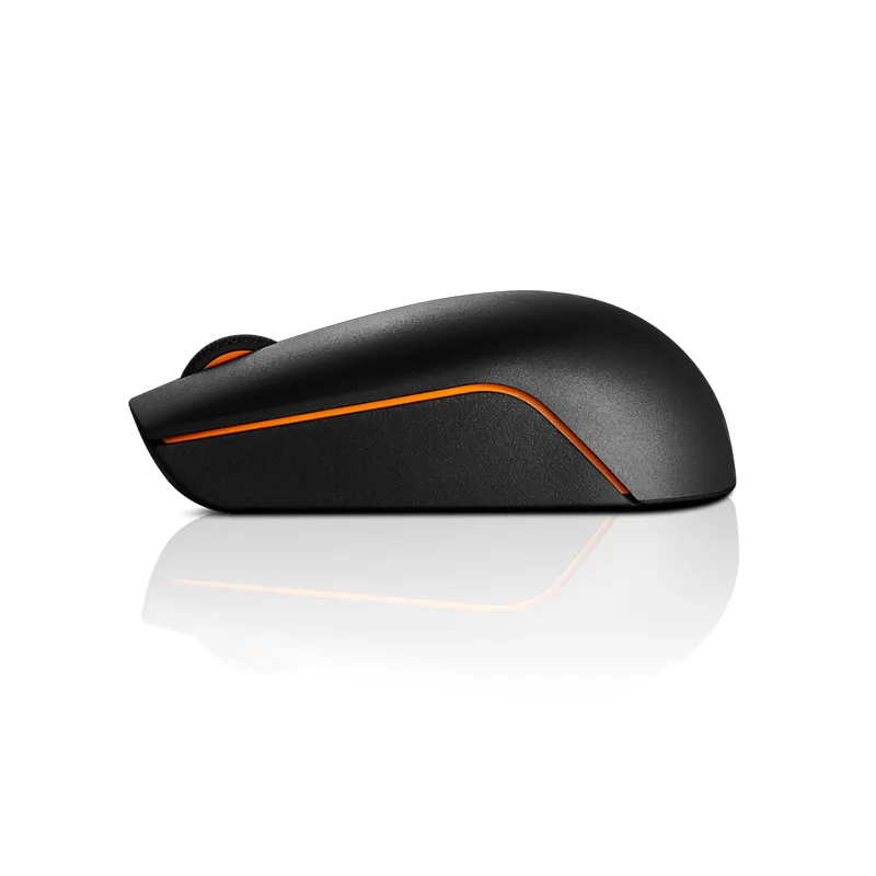 Mouse Lenovo 300 compacto, inalámbrico ( a través de nano receptor USB-A), Negro