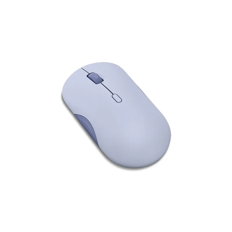 Mouse Lenovo 350 silencioso, Interfaz Bluetooth, Color Uva Meta, sin batería