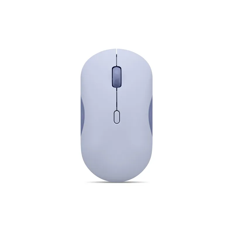 Mouse Lenovo 350 silencioso, Interfaz Bluetooth, Color Uva Meta, sin batería