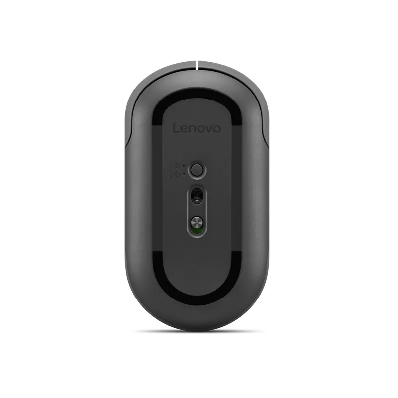 Mouse Lenovo 350 silencioso, Interfaz Bluetooth, Color Luna Gris, sin batería