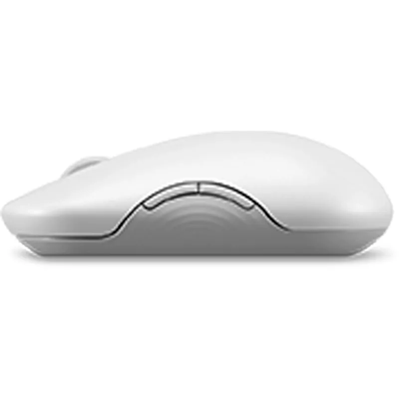 Mouse inalambrico Lenovo 700 Silent, BT, hasta 3 disp, hasta 4000 DPI, Blanco