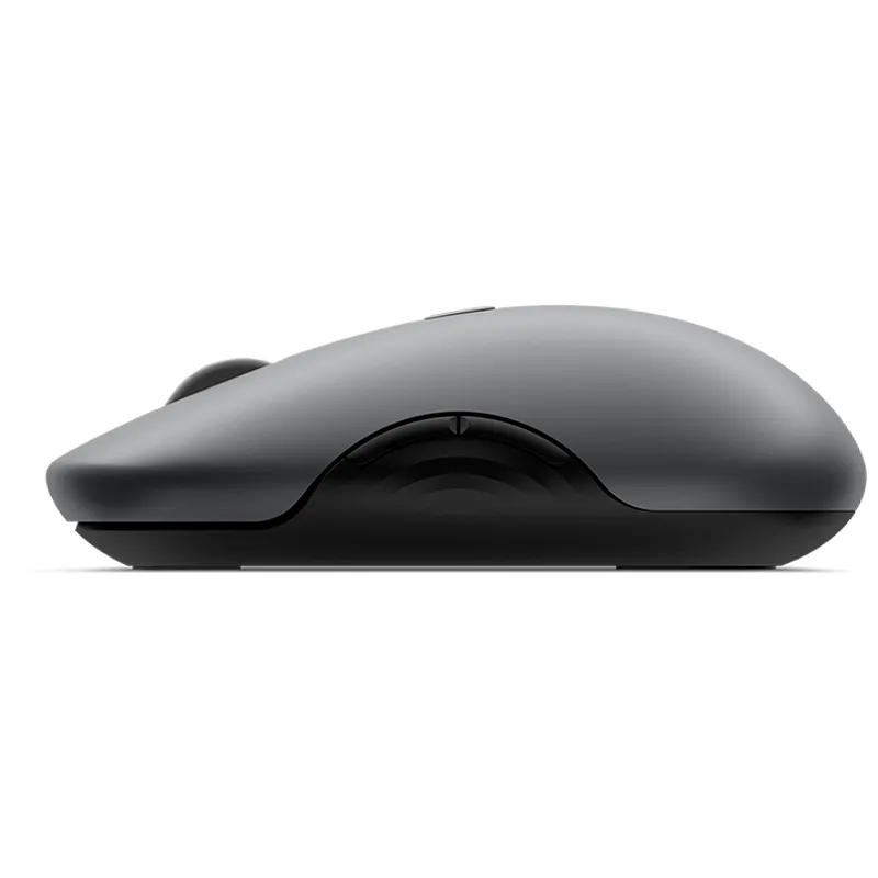 Mouse inalambrico Lenovo 700 Silent, BT, hasta 3 disp, hasta 4000 DPI, Gris Luna