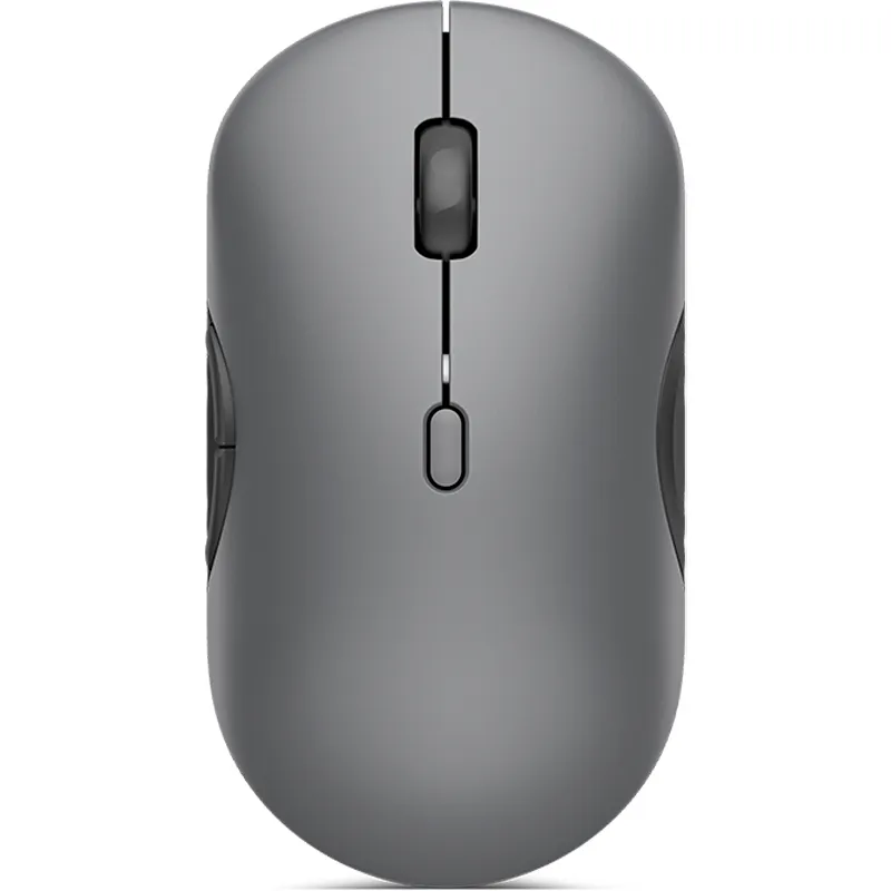 Mouse inalambrico Lenovo 700 Silent, BT, hasta 3 disp, hasta 4000 DPI, Gris Luna