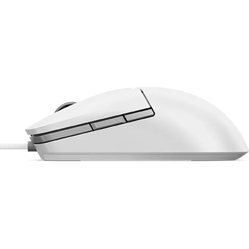 Mouse gamer Lenovo Legion M300s, USB 2.0, Hasta 8000 DPI, 1000Hz, RGB, Glacier White (Blanco)