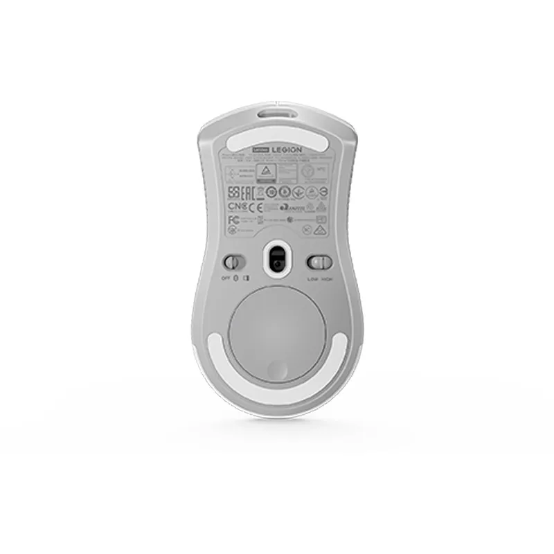 Mouse gamer inalambrico Lenovo M600 Legion, BT, USB 2.0, hasta 16000 DPI, RGB, Gris